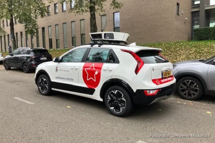 Parkeercontrole met de scanauto